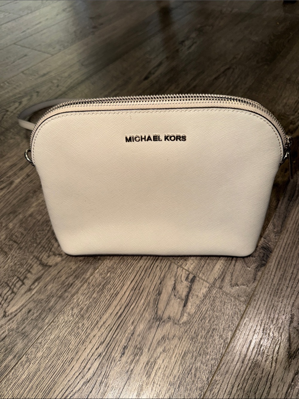 Michael Kors Crossbody Bag with Silver tone logo